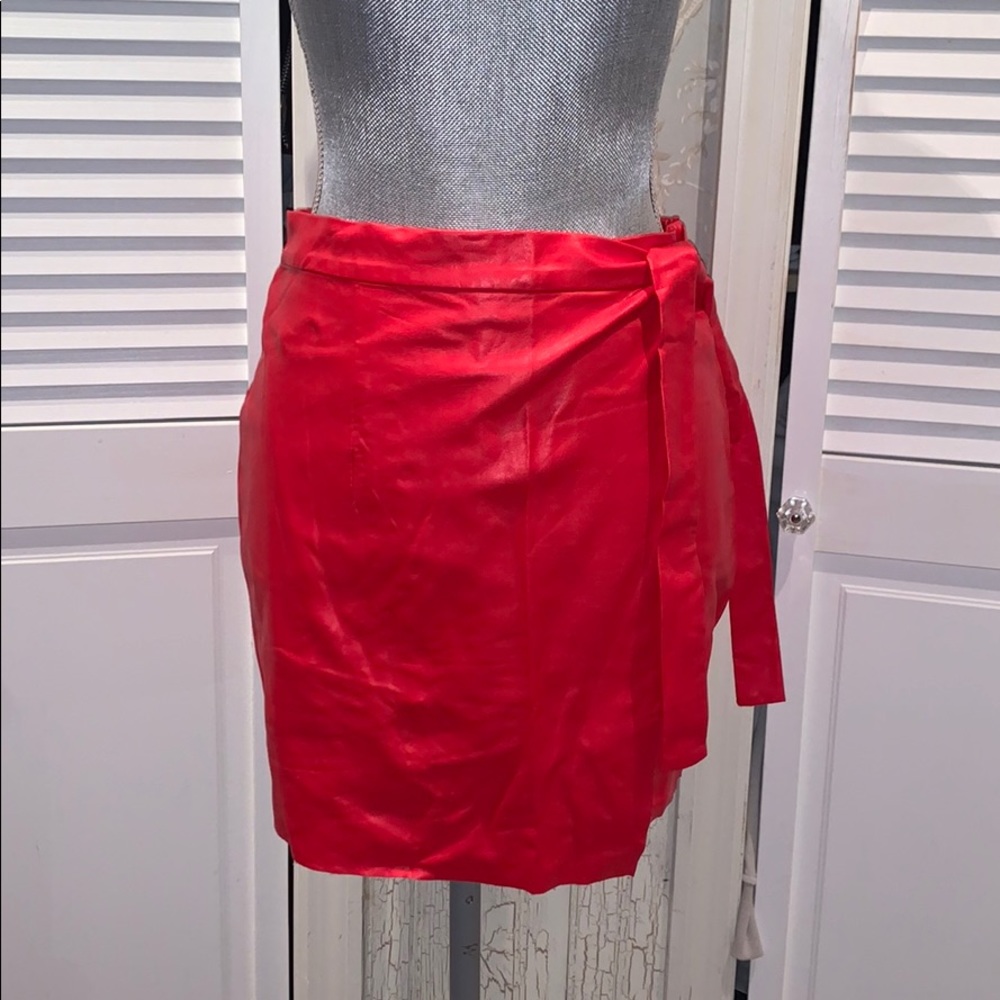 Nasty Gal Vegan Leather Skirt - Picture 2 of 5